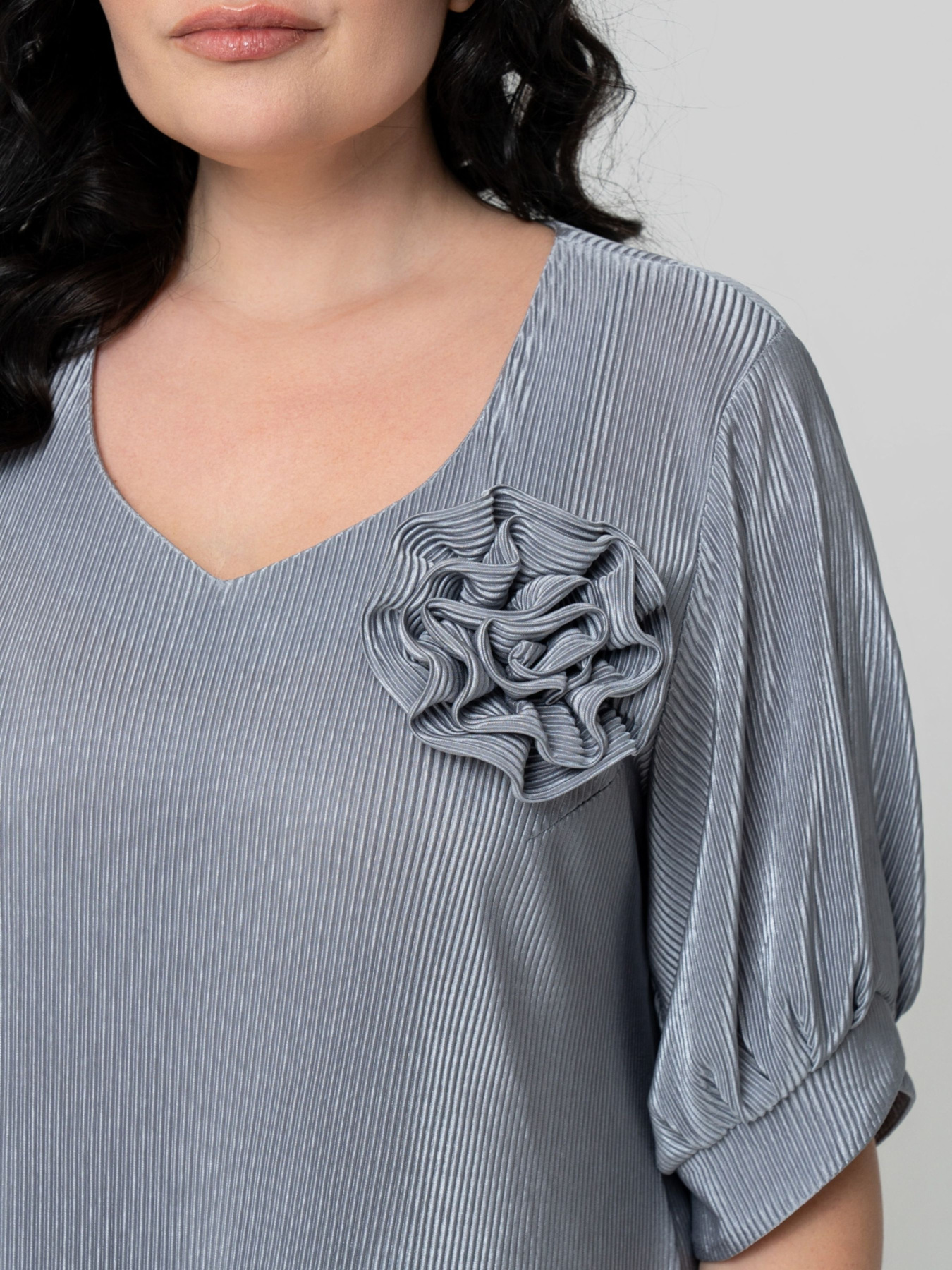 Платье миди All Posa модель ap102343p-srij Фото