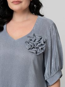 Платье миди All Posa модель ap102343p-srij Фото