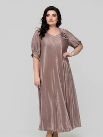 Платье макси All Posa модель ap102343p-dimchasta-troqnda Фото