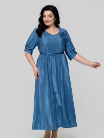 Сукня максі All Posa модель ap102343p-dzhins Фото