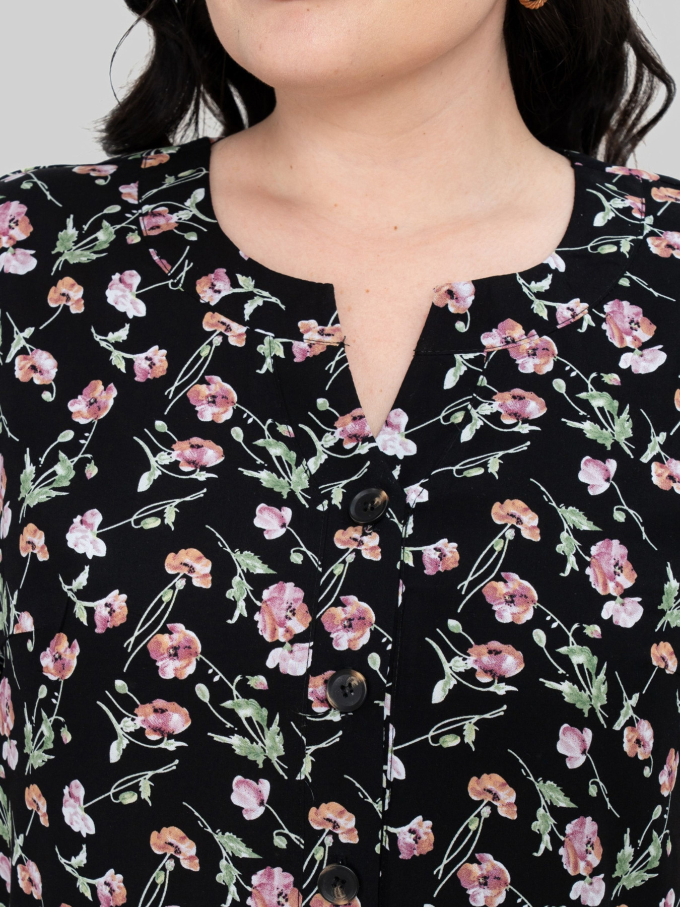 Платье миди All Posa модель ap102321p-chornij Фото