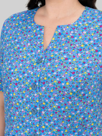 Платье миди All Posa модель ap102321p-dzhins Фото