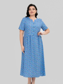 Платье миди All Posa модель ap102321p-dzhins Фото