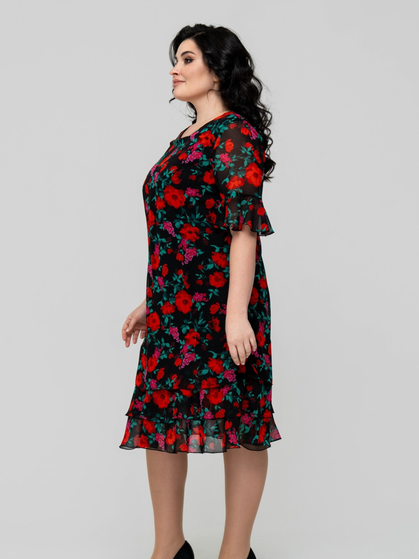 Платье миди All Posa модель ap102319p-maki Фото