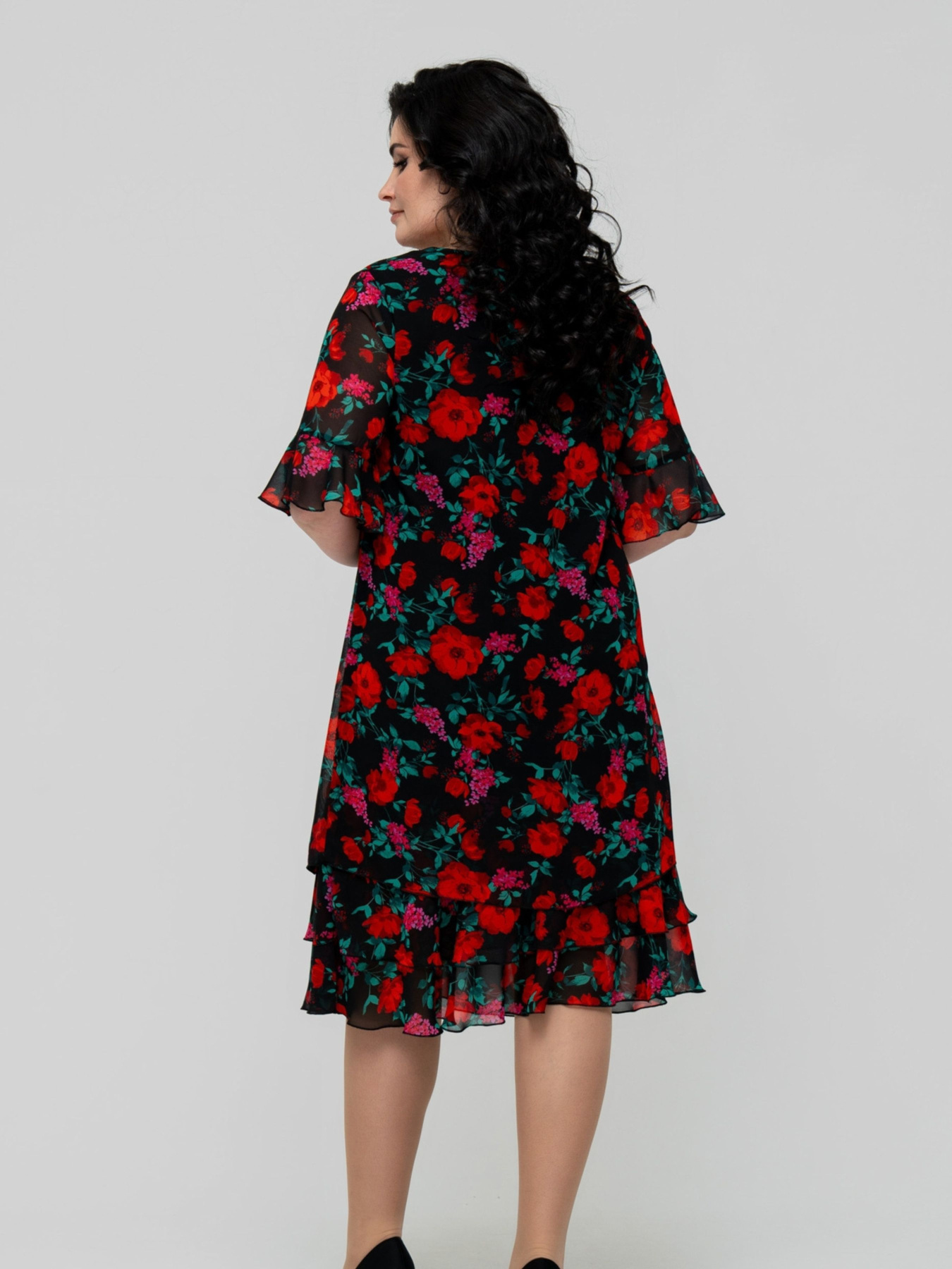 Платье миди All Posa модель ap102319p-maki Фото