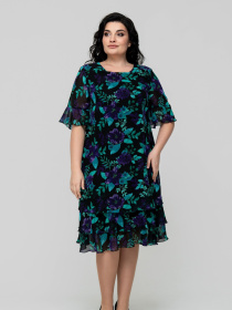 Платье миди All Posa модель ap102319p-bryuza Фото