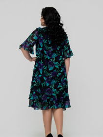 Сукня міді All Posa модель ap102319p-bryuza Сукня міді All Posa модель ap102319p-bryuza Фото