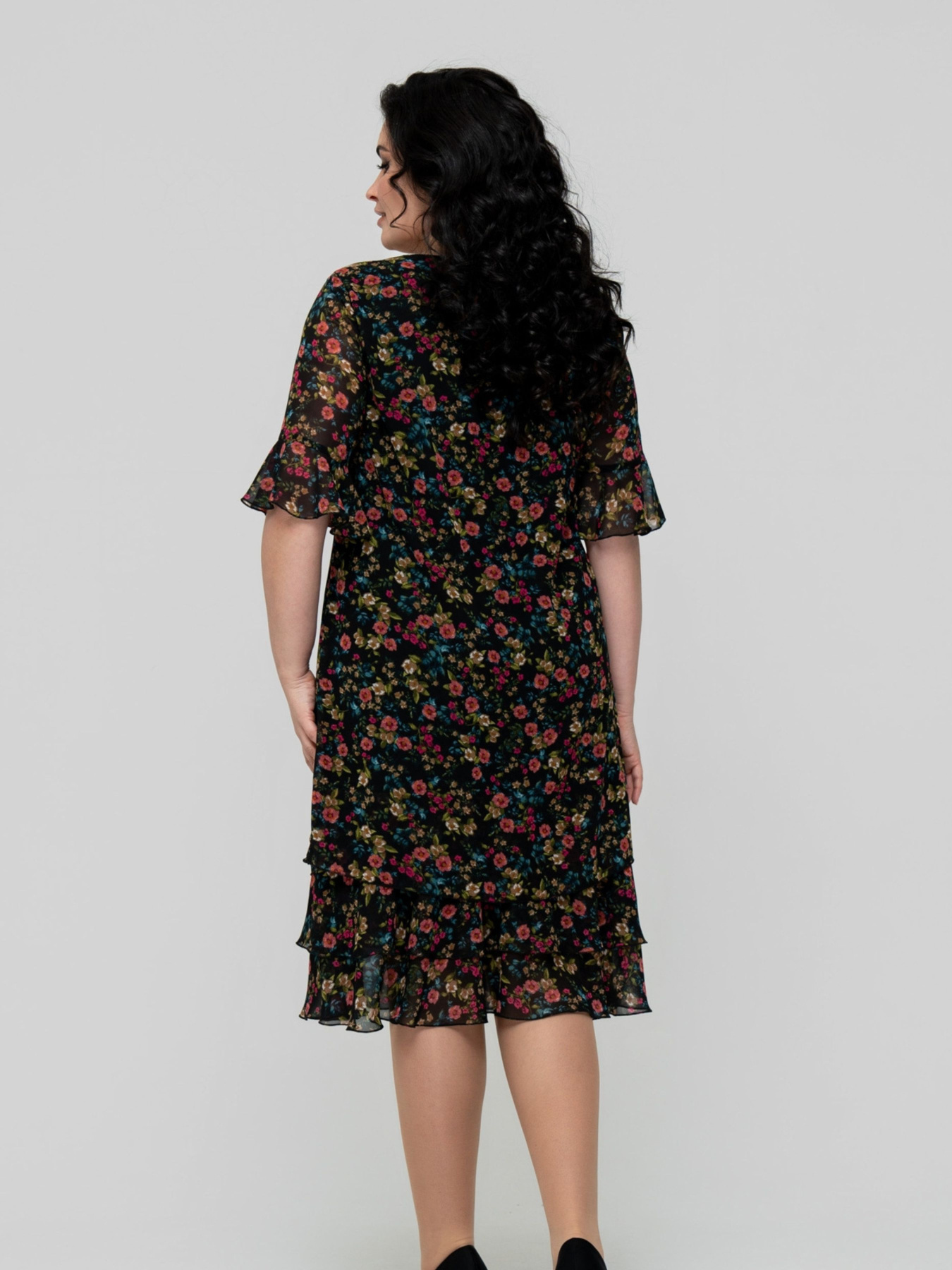 Платье миди All Posa модель ap102319p-kvti Фото