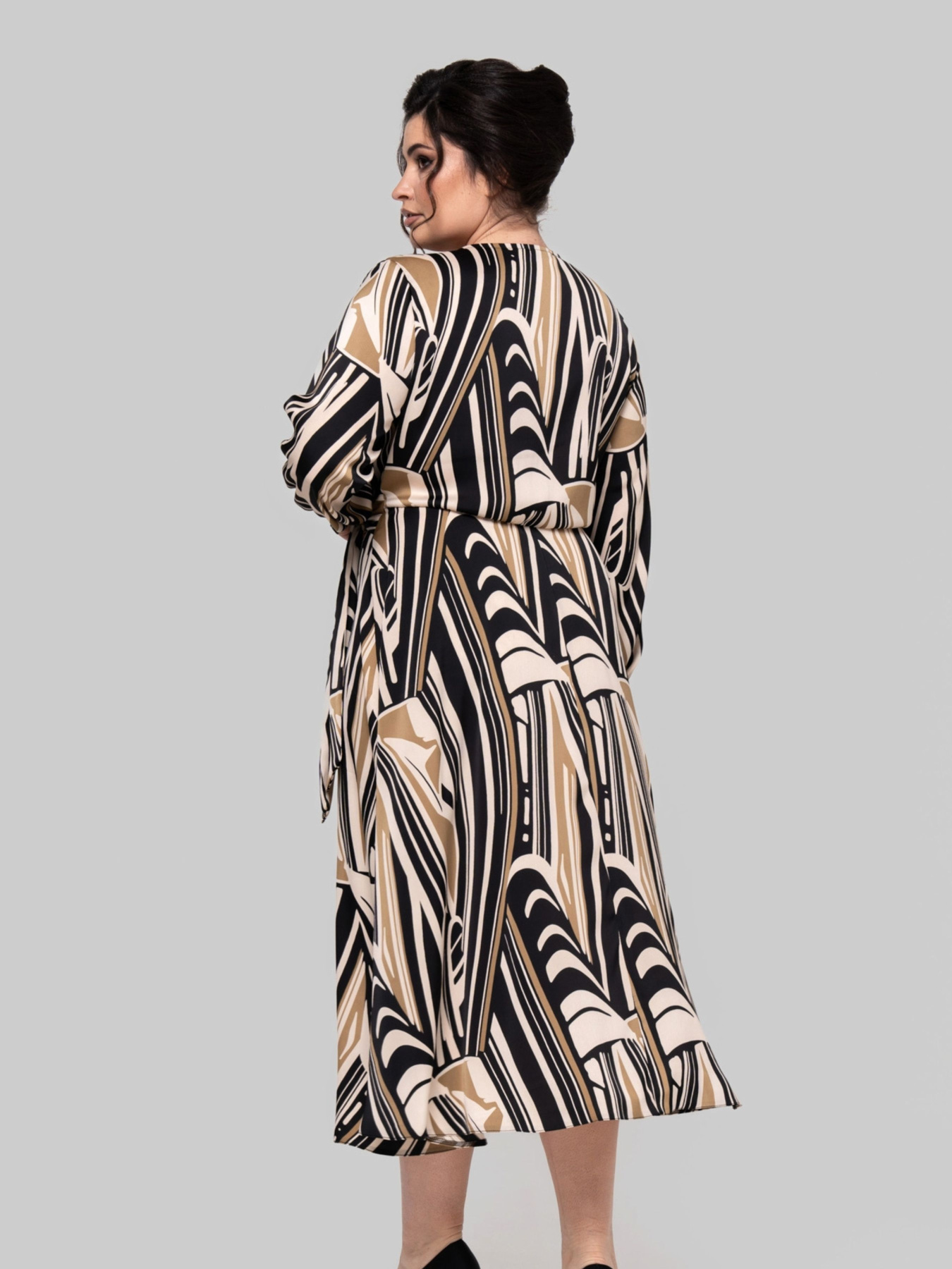 Платье миди All Posa модель ap102248p-abstrakcq Фото