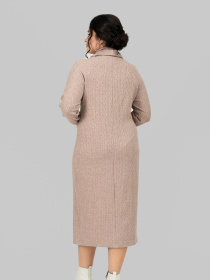 Платье миди All Posa модель ap102212p-kapuchno Фото
