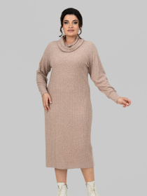 Платье миди All Posa модель ap102212p-kapuchno Фото