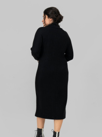 Платье миди All Posa модель ap102212p-chornij Фото