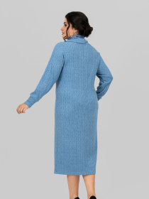 Платье миди All Posa модель ap102212p-dzhins Платье миди All Posa модель ap102212p-dzhins Фото