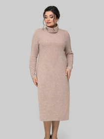 Платье миди All Posa модель ap102197p-kapuchno Фото