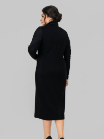 Платье миди All Posa модель ap102197p-chornij Фото