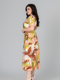 Платье миди All Posa модель ap101993p-grchicq Платье миди All Posa модель ap101993p-grchicq Фото