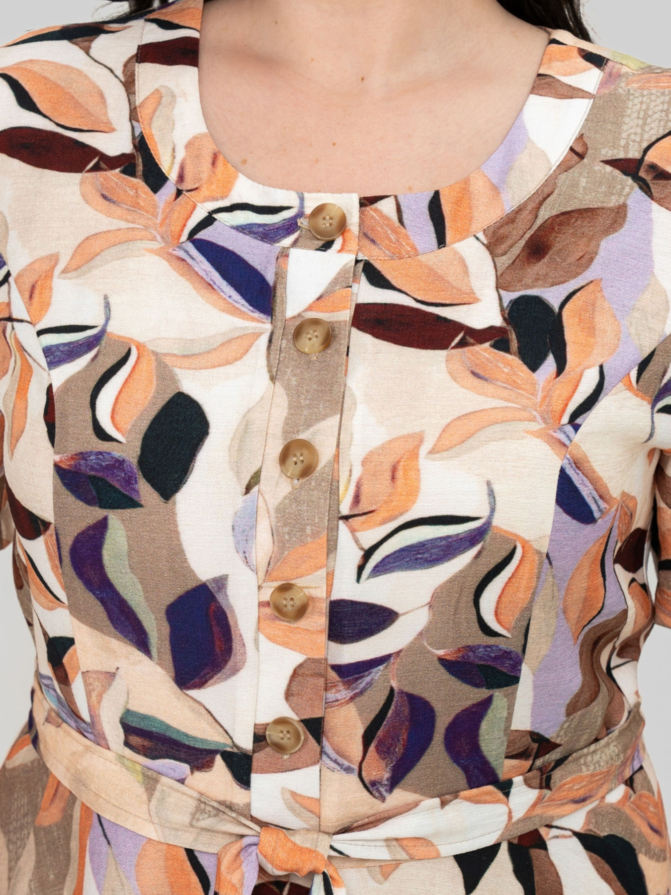 Сукня міді All Posa модель ap101993p-molochnij Фото