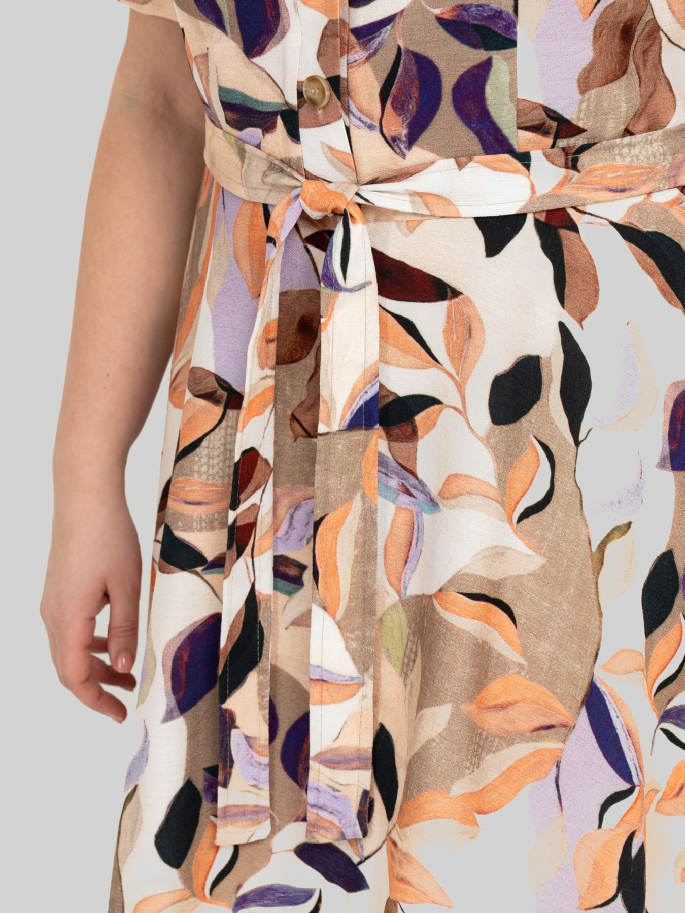 Платье миди All Posa модель ap101993p-molochnij Фото