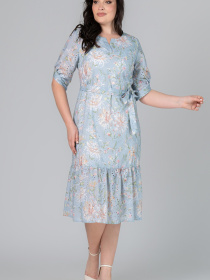 Сукня міді All Posa модель ap101987p-polin Фото