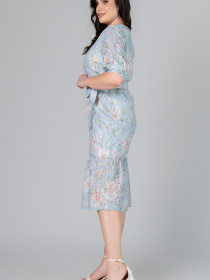 Сукня міді All Posa модель ap101987p-polin Фото