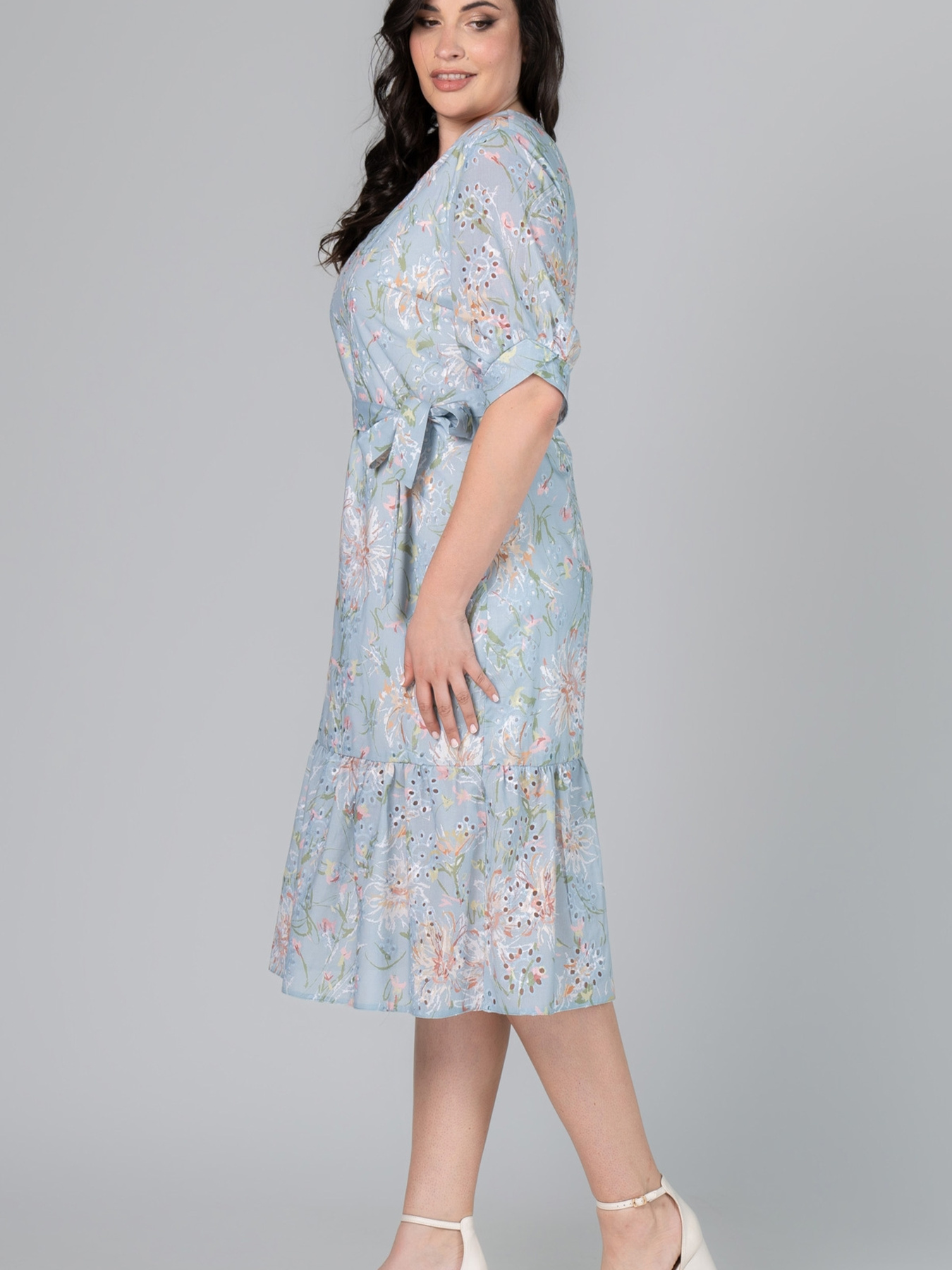 Сукня міді All Posa модель ap101987p-polin Фото