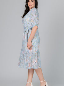 Сукня міді All Posa модель ap101987p-polin Фото