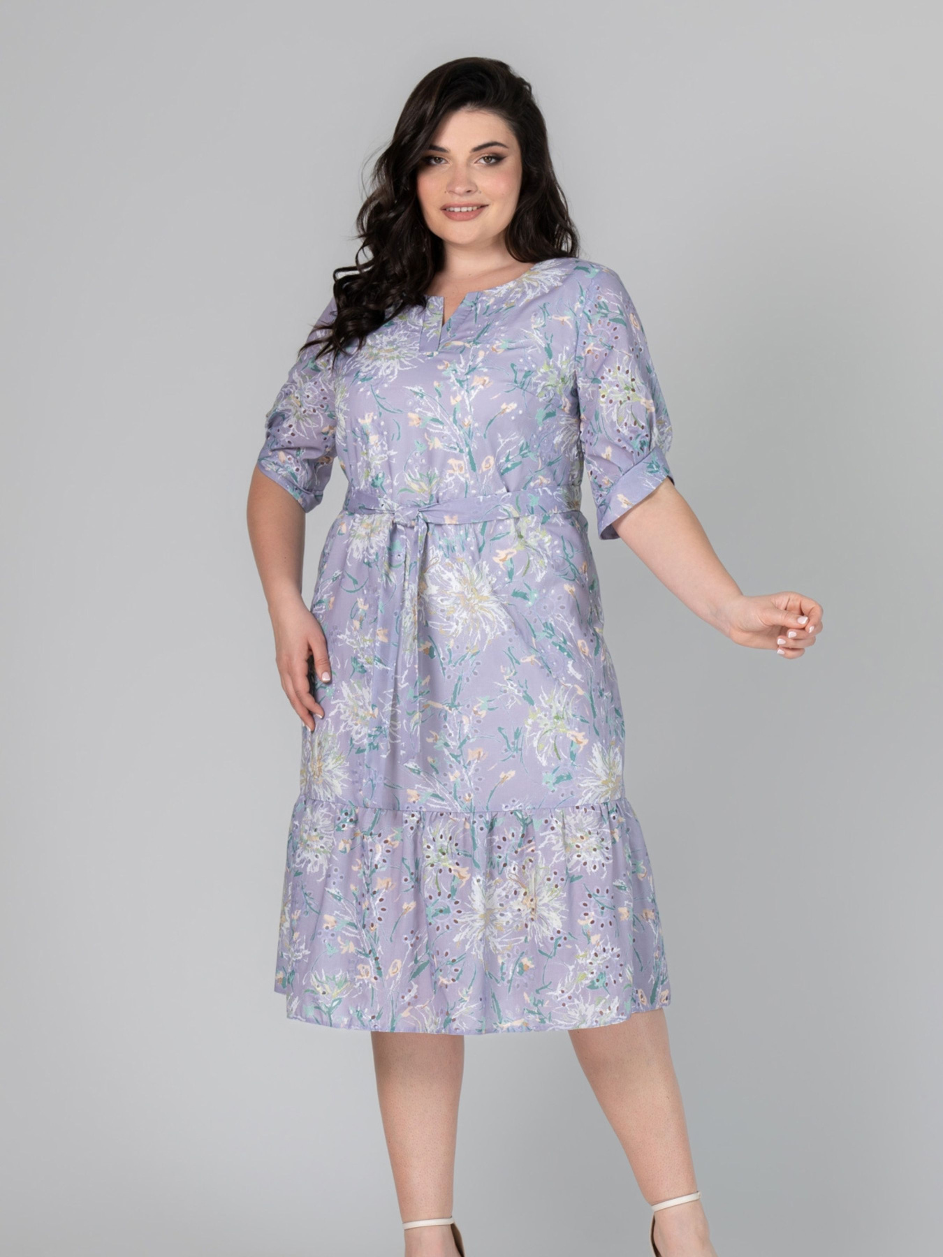 Сукня міді All Posa модель ap101987p-buzok Фото