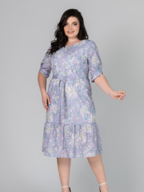 Сукня міді All Posa модель ap101987p-buzok Фото