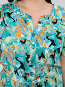 Сукня міді All Posa модель ap101949p-salatovij Сукня міді All Posa модель ap101949p-salatovij Фото