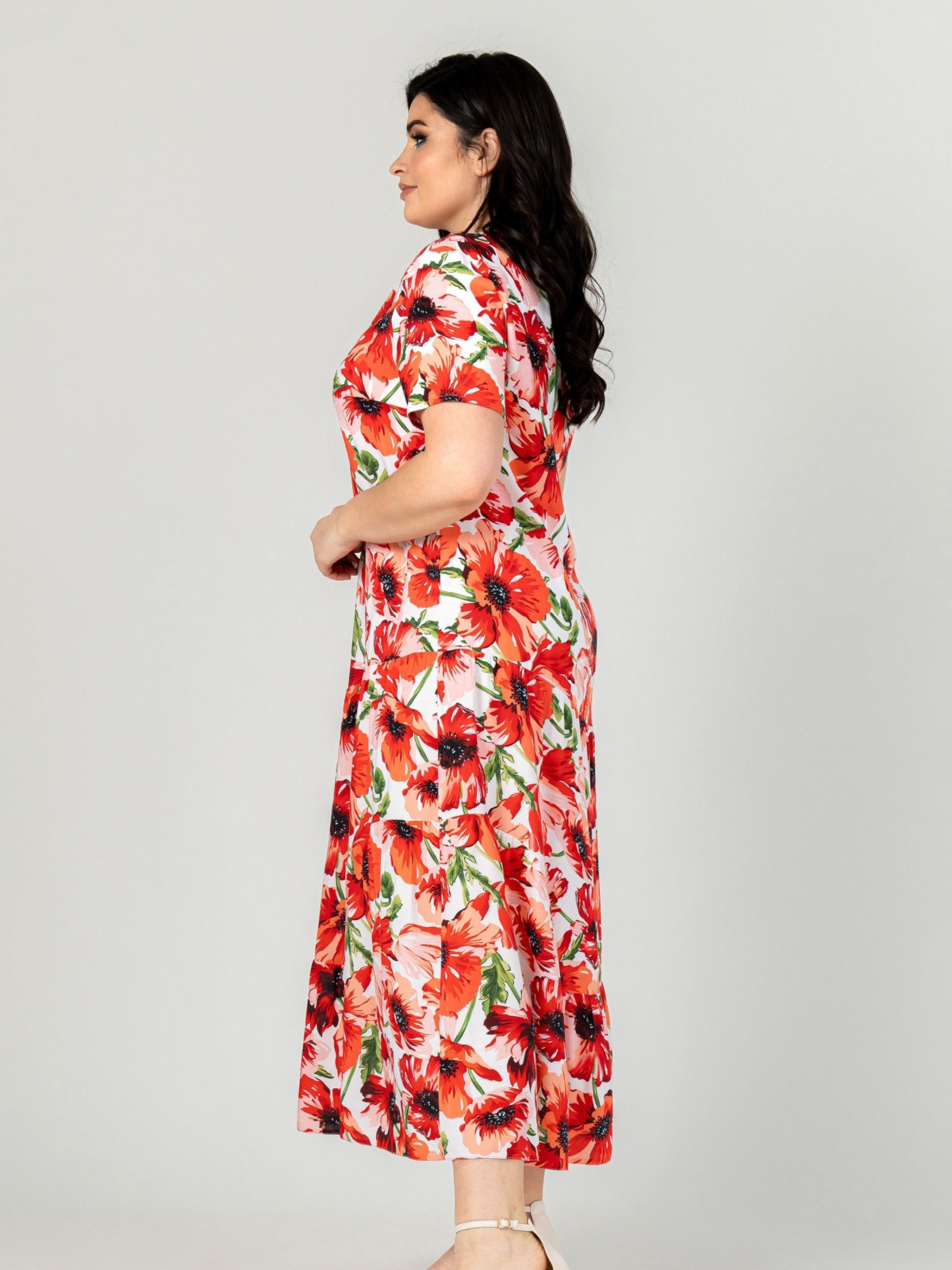 Платье миди All Posa модель ap101915p-maki Фото