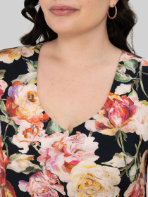 Платье миди All Posa модель ap101915p-chornij Фото