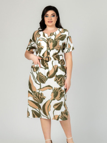 Платье миди All Posa модель ap101910p-blij-hak Фото