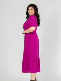 Платье миди All Posa модель ap101900p-malina Платье миди All Posa модель ap101900p-malina Фото