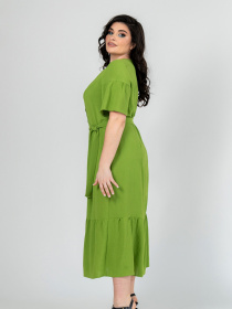 Платье миди All Posa модель ap101900p-lajm Фото