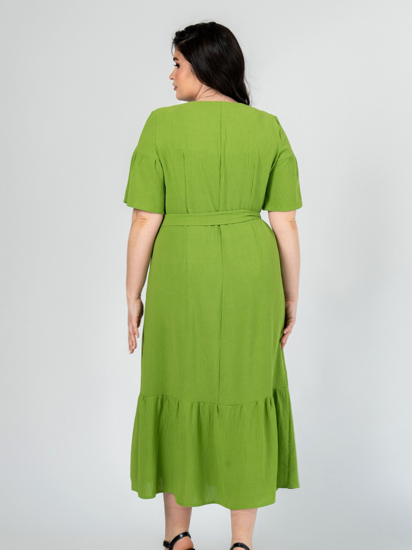 Платье миди All Posa модель ap101900p-lajm Фото