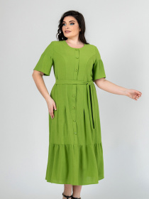 Платье миди All Posa модель ap101900p-lajm Фото