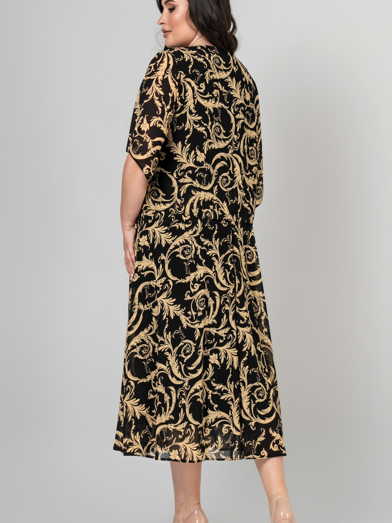 Платье миди All Posa модель ap101866p-venzelq Фото