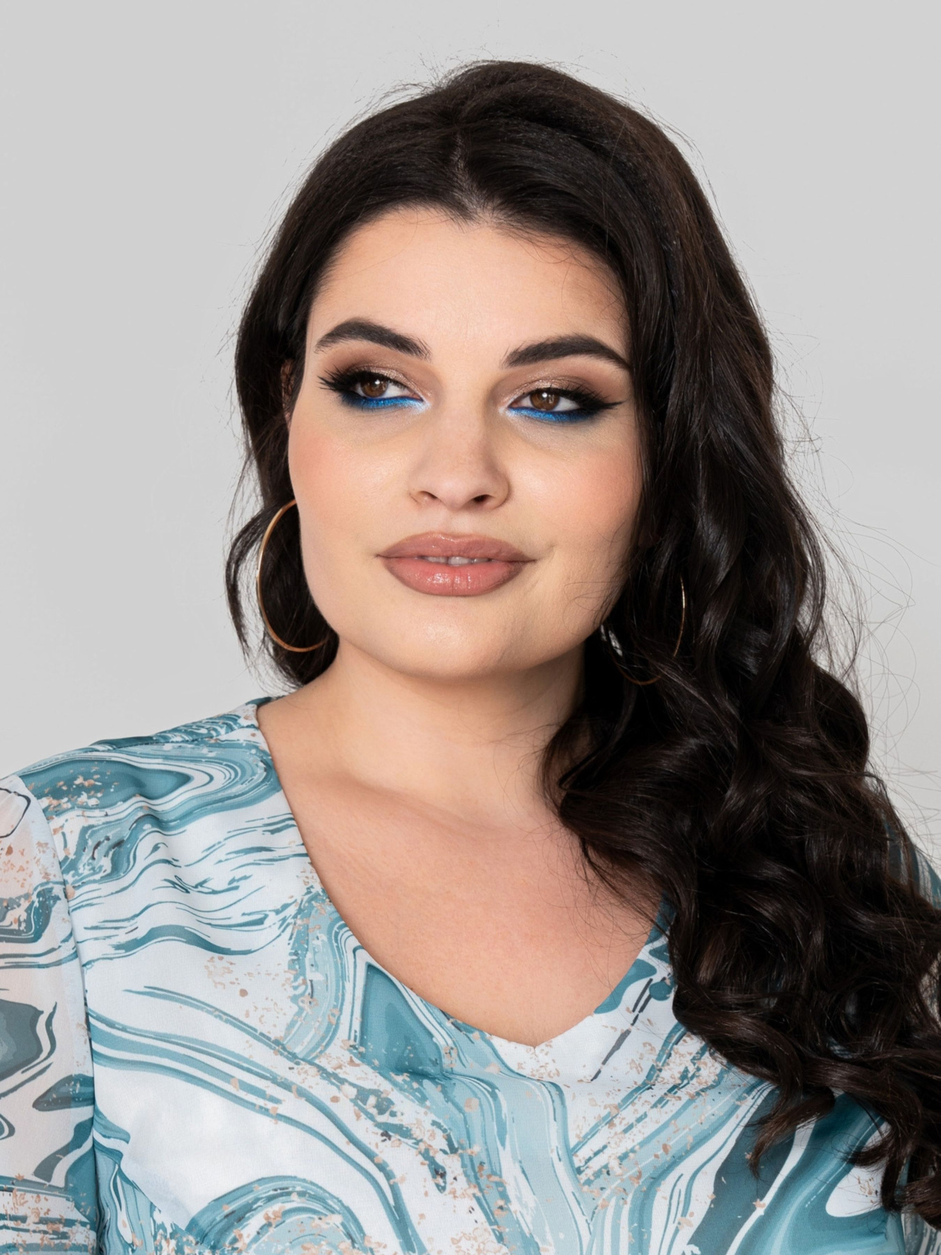 Платье миди All Posa модель ap101866p-marmur Фото