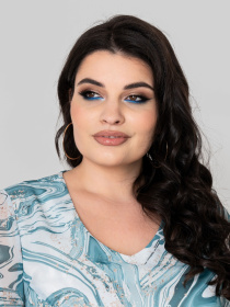 Платье миди All Posa модель ap101866p-marmur Фото