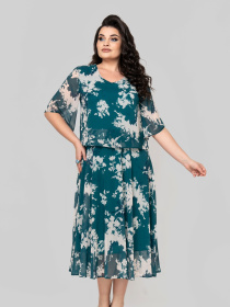 Платье миди All Posa модель ap101866p-bryuza Фото