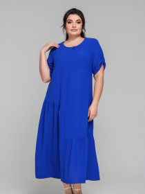 Платье миди All Posa модель ap101849p-elektrik Фото