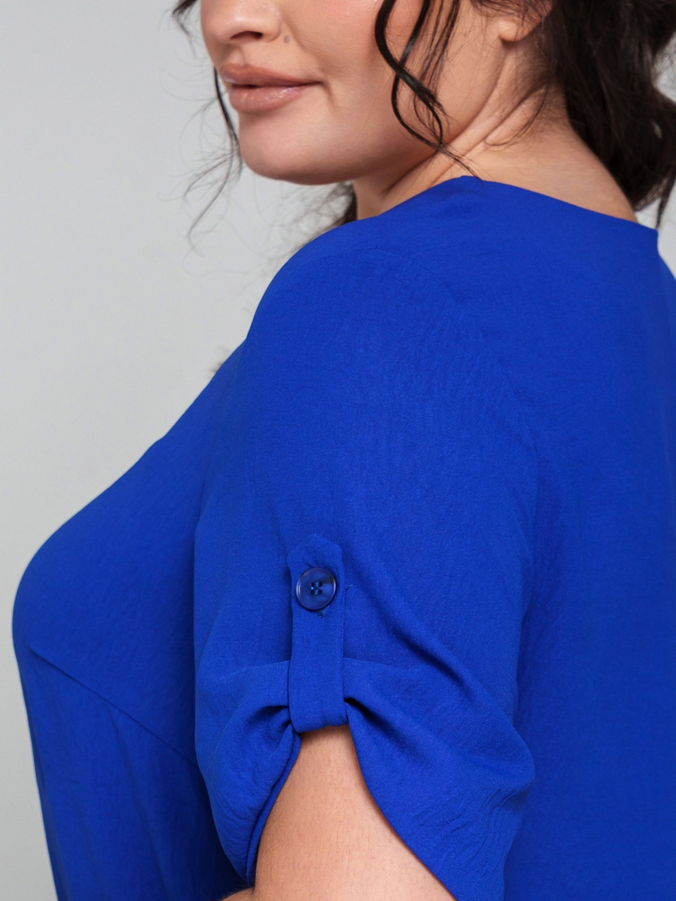 Платье миди All Posa модель ap101849p-elektrik Фото