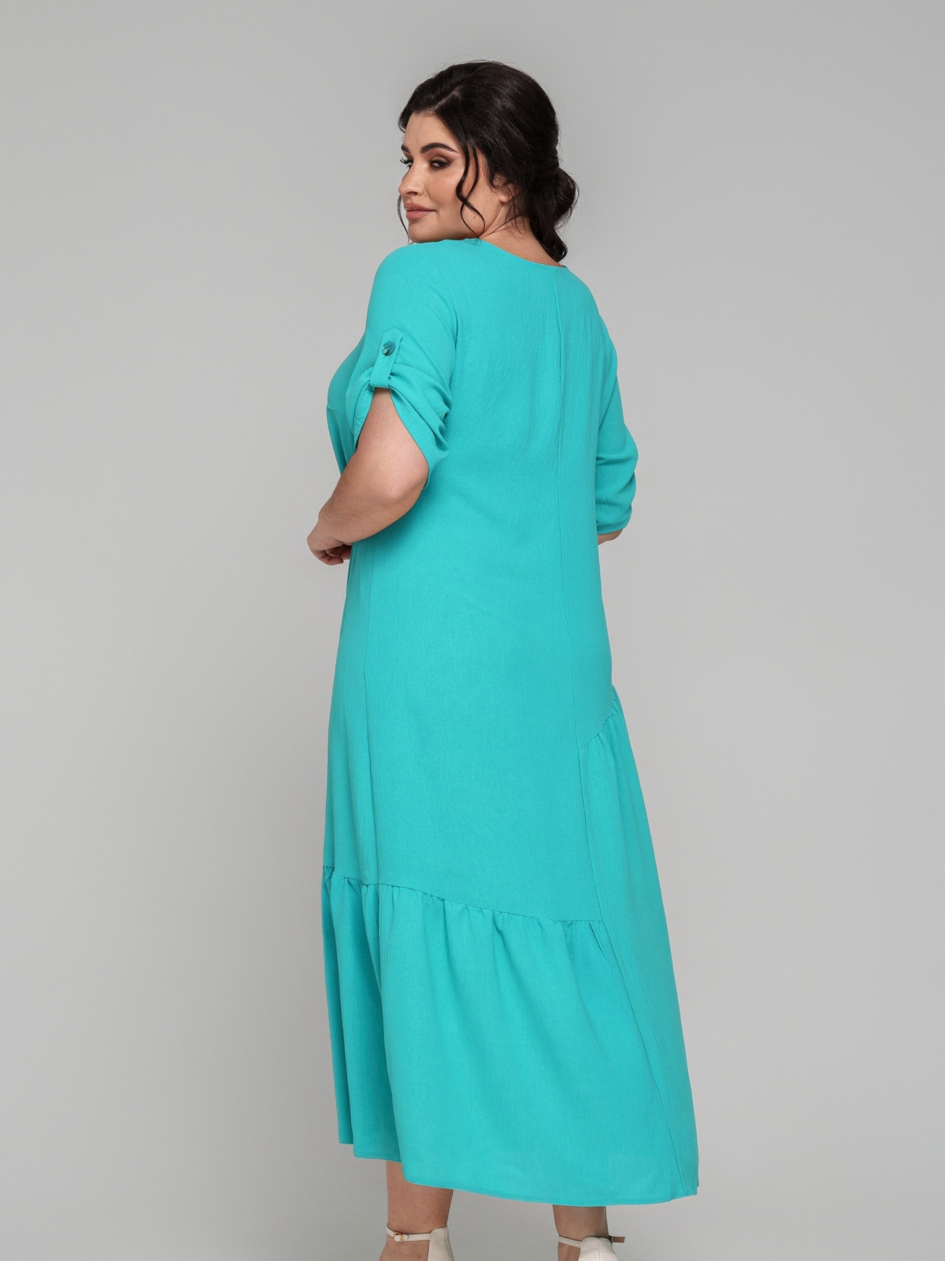 Платье миди All Posa модель ap101849p-bryuza Фото