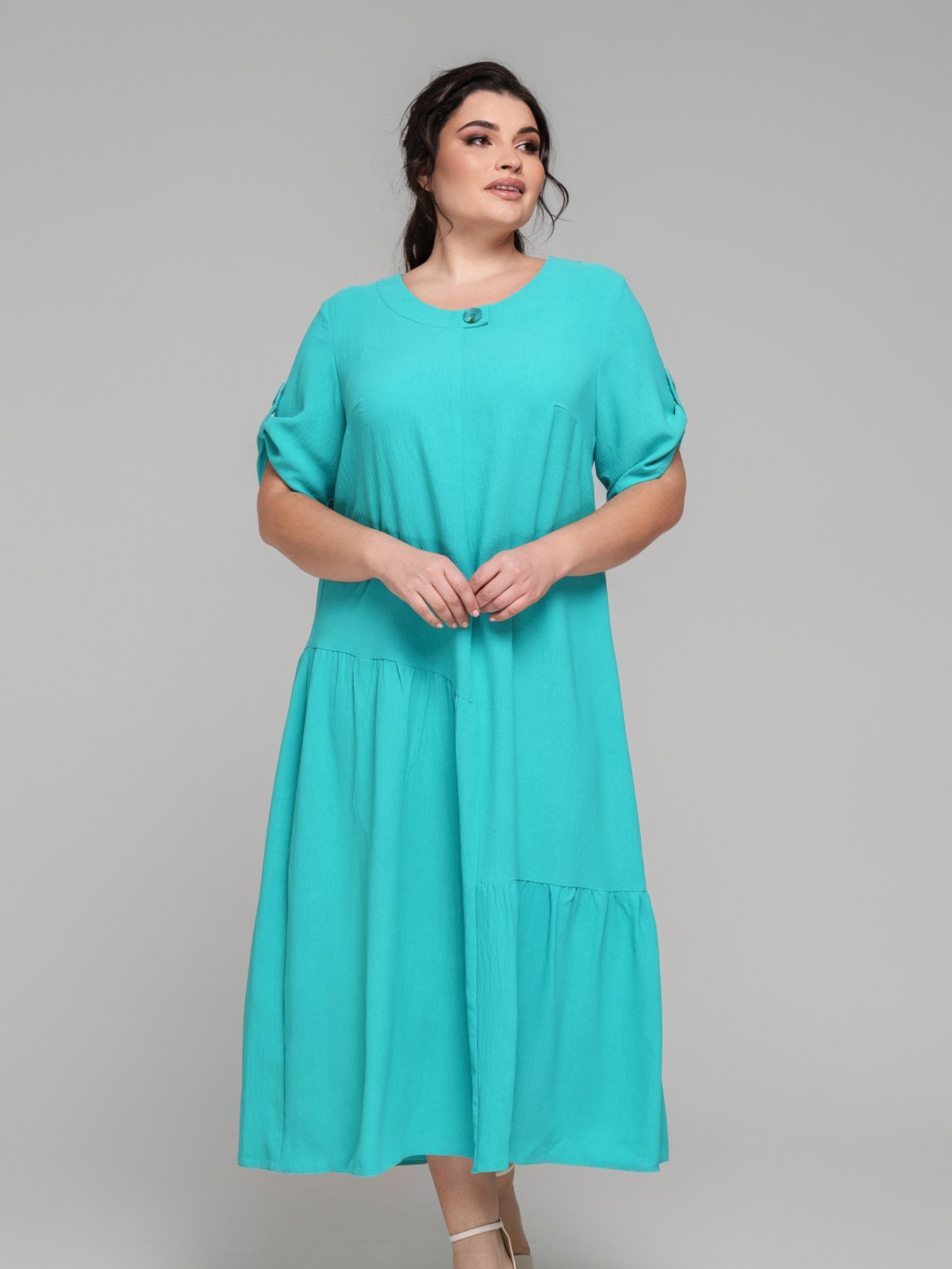 Платье миди All Posa модель ap101849p-bryuza Фото