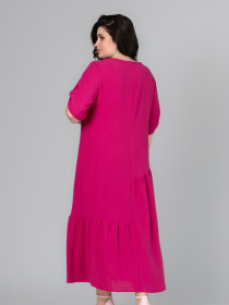 Платье миди All Posa модель ap101849p-malina Платье миди All Posa модель ap101849p-malina Фото