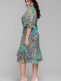 Платье миди All Posa модель ap101842p-m-qta Фото