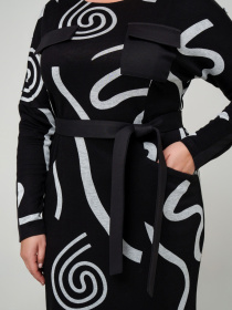 Сукня міді All Posa модель ap101746p-blij Фото