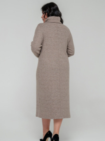 Платье миди All Posa модель ap101725p-kapuchno Фото