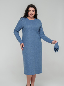 Платье миди All Posa модель ap101725p-dzhins Фото