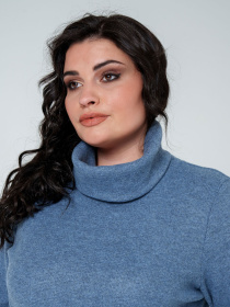 Сукня міді All Posa модель ap101725p-dzhins Сукня міді All Posa модель ap101725p-dzhins Фото